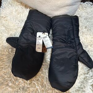 Black Insulated Mittens